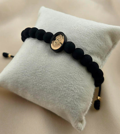 PULSERA DE ESLAVONES REDONDOS Y OVALADOS