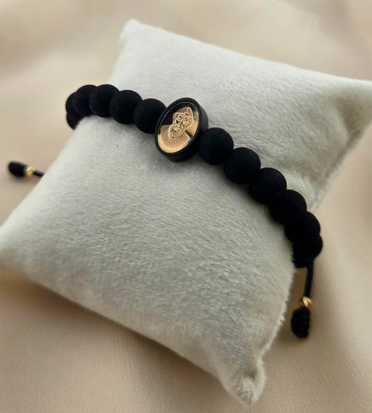 PULSERA DE ESLAVONES REDONDOS Y OVALADOS