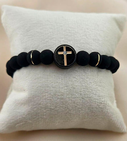 PULSERA DE ESLAVONES REDONDOS Y OVALADOS