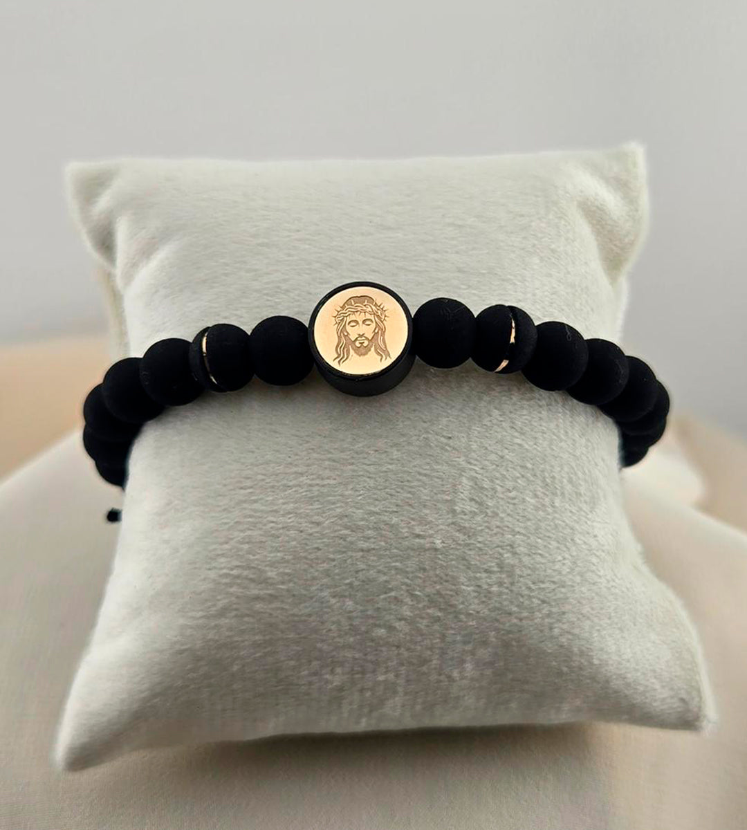 PULSERA DE ESLAVONES REDONDOS Y OVALADOS