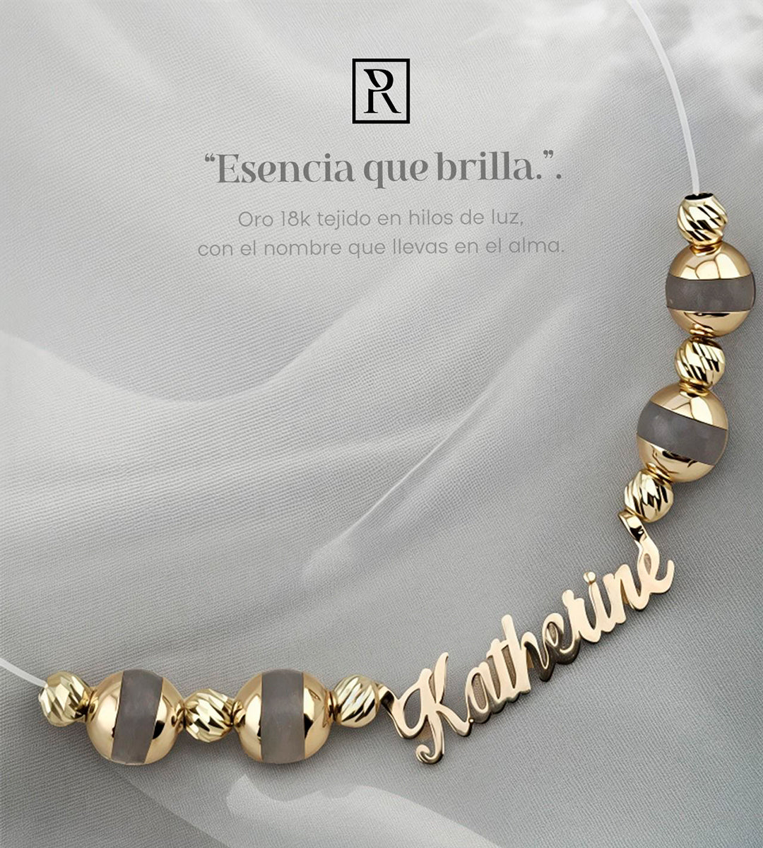 Nombres Personalizados en ORO 18K