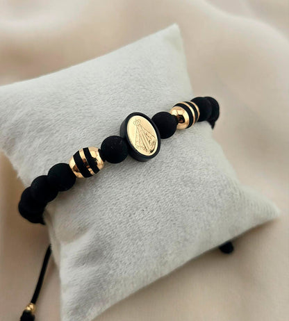 PULSERA DE ESLAVONES REDONDOS Y OVALADOS