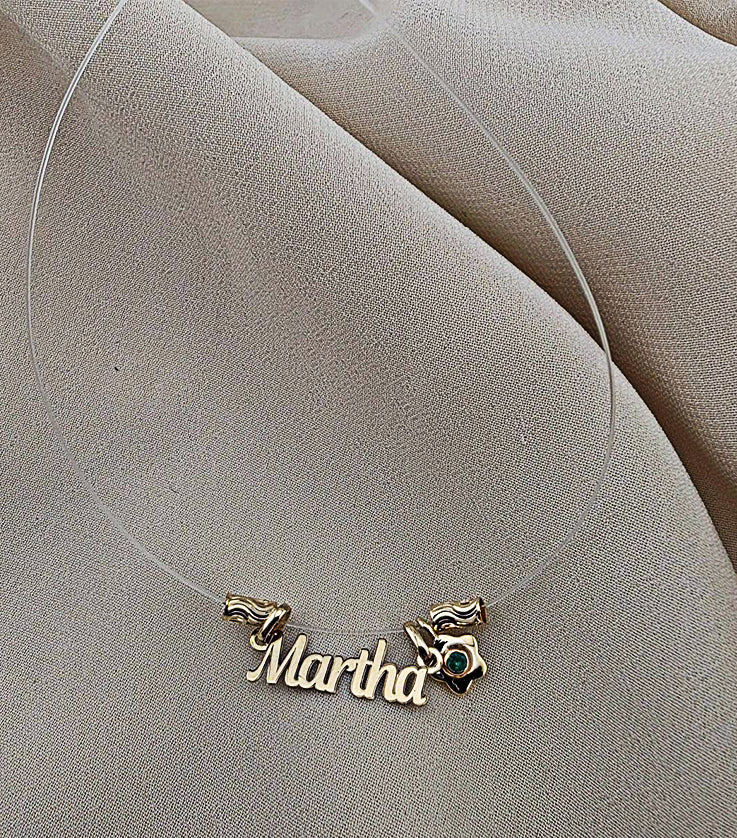 Nombres Personalizados en ORO 18K